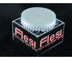 LED-GX53-6W-80LED 3000K 220V milky 28x76 30 000h