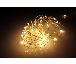 LED-DD-100-10M-12V-WW, LED Роса 10м, тёплый белый
