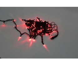 LED-PLR-200-20M-24V-R/BL-W/O, красная/черный провод, соединяемая (без силового шнура) 24Вольта