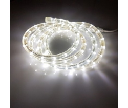 LED-DL-2W-240V-90M-W 2 (N)  Светодиодная гирлянда дюралайт, фиксинг, горизонтальный, белый(6500K), D