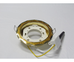 Flesi GX53 H4 свет-к встр. без рефл  Золото/Желтый