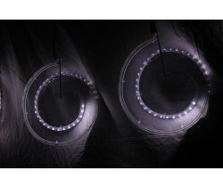 LED-XM-25CM-5-12V-W-Circle 230V/12V 5 свисающих круга 