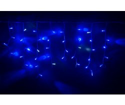 LED-RPLR-160-4.8M-240V-B/WH-F(CW)  синие LED/Flash CW/провод белый каучук. Уличная светодиодная гирл