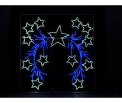 GRP-410 (White/Blue)    MOTIF 200х210см (2шт/кор)