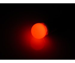 LED G45 220V-240V Red, красный