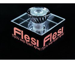 GU10-1-3W-W  LEd лампа, 220V