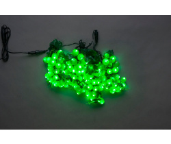 LED-PL-120-240V  LED гирлянда 2,3м, IP65, 240V, Виноградная нить зеленая, Зеленые LED(120). Neo-Neon