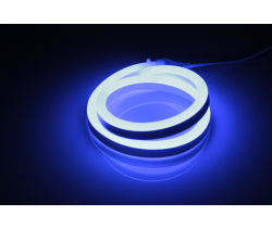 LM-220V-2835-120P-big size-B Световая гирлянда Гибкий неон LED NEON FLEX синий, 12х25мм. 