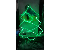 LED-XM (FR) - 2D - CK009, "Елочка" 76*55.5 см, 230V(LED-CDL)