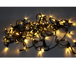 LED-PLS-100-10M-240V-WW/BL-F(WW)-W/O Бел.Т/бел.Т флэш на черн пр.,соед.(без шнура) С КОЛПАЧКОМ 