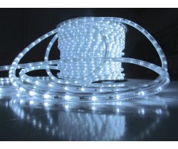 LED-DL(H)-3W-ф13-2.77-100M-240V Светодиодная гирлянда дюралайт чейзинг, белый, D13мм, 36LED/метр,  I
