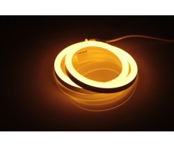 LM-220V-2835-120P-big size-Y Световая гирлянда Гибкий неон LED NEON FLEX желтый, 12х25мм. (ШИРОКИЙ) 