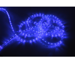 LED-DL-2W-100M-2M-240V-B- Flash Светодиодная гирлянда дюралайт, флэш, синий, D13мм, 36LED/метр, IP54