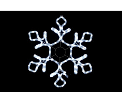 LED-XM(FR)-2D-CK012-W-30  White Снежинка 79х69см