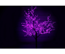 CBL-2.5-1728 LED вишня H:2,5m D2,0 м., фиолетовое