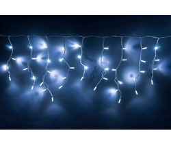 LED-RPLR-160-4.8M-240V-W/WH-F(W) W/O белые LED/белый Flash/провод белый каучук. Уличная LED гирлянда
