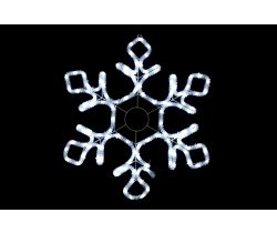 LED-XM(FR)-2D-CK012-W-30  White Снежинка 79х69см