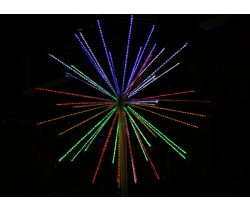 LED-EM-001-М, 240V Фейерверк Шар с контрол.12 реж. 3м*3м*3м, 52 луча (2 кор.)