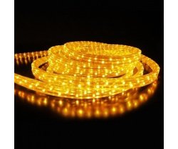 LED-XF-3W-100M-240V Светодиодный дюралайт чейзинг, желтый, 11*18мм, 240V, кратность 2м. Flesi