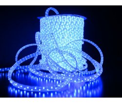 LED-XF-3W-100M-240V Светодиодный дюралайт чейзинг, синий, 11*18мм, 240V, кратность 2м. Flesi