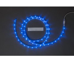 LED-СDL-2W-100M-220V-3.33CM-B Светодиодная гирлянда дюралайт, фиксинг, синие светодиоды, D11,5мм, 30