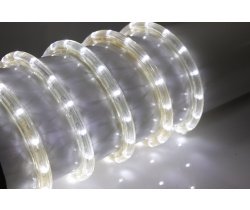 LED-DL-2W-240V-90M-W 1 N (№ 8) Светодиодная гирлянда дюралайт, фиксинг, белый, D13мм, 36LED/метр, IP