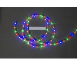 LED-DL-3W-50M-220V-M Светодиодная гирлянда дюралайт чейзинг, мульти, D13мм, 36LED/метр,  IP65, кратн