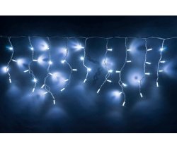 LED-RPLR-160-4.8M-240V-W/WH-F(W) W/O белые LED/белый Flash/провод белый каучук. Уличная LED гирлянда