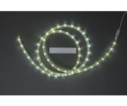 LED-СDL-2W-3.33CМ-100M-220V-W(B1/B7) Светодиодная гирлянда дюралайт фиксинг, белые светодиоды, 11,5м