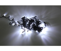 LED-PLS-200-20M-240V-W/BL-W/O, белая/черный провод, соединяемая (без силового шнура) С КОЛПАЧКОМ