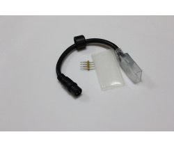 Силовой шнур для Светодиодного дюралайта чейзинг LED-UFL-4W-90M-2M-240V  к контроллеру. Neo-Neon