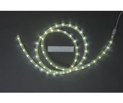 LED-СDL-2W-3.33CМ-100M-220V-W(B1/B7) Светодиодная гирлянда дюралайт фиксинг, белые светодиоды, 11,5м