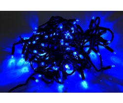 LED-PLS-100-10M-24V-B/BL-W/O, синий/черный провод, соед. (без шнура) С КОЛПАЧКОМ (НОВЫЙ КОННЕКТОР)