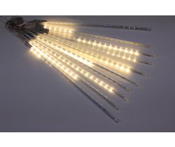 Сосульки строб Трубки D12mm,10шт 0,5М Бел теп LED-PLM-SNOW-480SMD-0.5*4.5M-10-7V-WW не соедин.