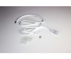 039813 TPF-PC-24V/DC-FX8*16D-NP-W Комплект для подключения для гибкого неона 8х16 мм TPF-FX816D-120-