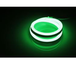 LM-220V-2835-120P-big size-G Световая гирлянда Гибкий неон LED NEON FLEX зеленый, 12х25мм. 