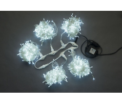 LED-PLS-200*5-20M*5-24V-W/C-F(W) Flash LED гирлянда Спайдер 5*20м 24V, белые LED/прозрачный провод