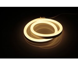 LM-24V-2835-120P-big size-WW Световая гирлянда Гибкий неон LED NEON FLEX белый теплый,12х25мм УЗКИЙ