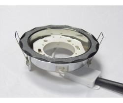 Flesi GX53 H4 свет-к встр. без рефл  Хром/Серебро