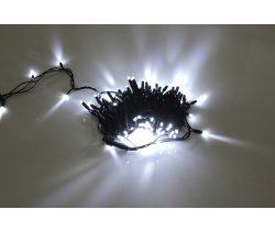 LED-PLR-100-10M-24V-W/BL-W/O, белая/черный провод, соединяемая (без силового шнура) 24Вольта