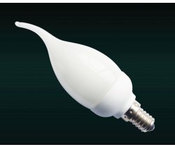 Flesi candle 9W FTF E14 4100K125х39 св. мат. ветер