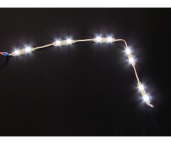 SMD-2-2W модуль 55х11х6мм, 12V, 2 SMD5050, 0.48W