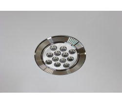 G-TH112-6300K,LEDсвет.встр.повор.круг12LED CREE/1W