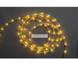 LED-DL(H)-3W-2.77CM-100M-220V-4M-WW  Светодиодная гирлянда дюралайт чейзинг, белый теплый, D13мм, 36