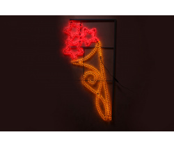 FLESI-LED-KN 003-240V-R/Y (LED 3STAR PATTERN MOTIF) производство (РФ) 150х78см 