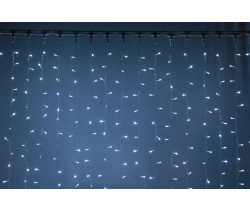 LED- PL-1920-240V-2*1.5M-W/С-F(CW) белые светодиоды/прозрачный провод FLASH холодный белый. Neo-Neon