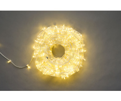 LED-LP-15СМ-100M-12V-WW/CL Светодиодная гирлянда клип-лайт белые теплые LED, БЕЗ КОЛПАЧКА. Neo-Neon