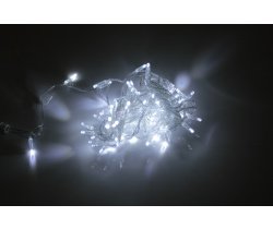 LED-PLS-100-10M-240V-W/C-F(W)-W/O,Белый/белый флэш на прозр.пр.соед.(без силового шнура)С КОЛПАЧКОМ