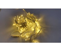 LED-PLS-100-10M-240V-WW/W-F(WW)-W/O Бел.Т/бел.Т флэш на белом пр.,соед.(без шнура) С КОЛПАЧКОМ 