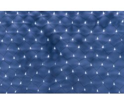 LED-XG-288-2*2M-230V  Световая Гирлянда Сеть 2*2м, белые LED/черный провод/контроллер. Flesi